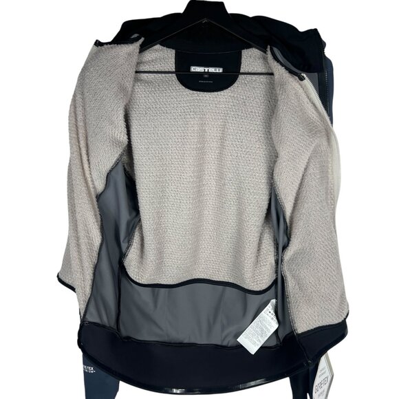 NWT Castelli Cycling Alpha Doppio RoS Jacket in Blue Silver 4523505 456 Size M - Picture 11 of 15